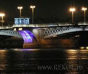 декоративная подсветка моста
